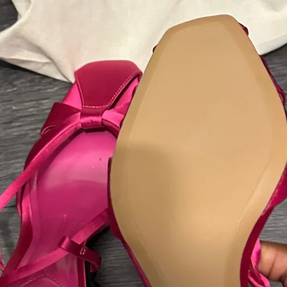 Zara Fuchsia Pink Sandals - Picture 7 of 10